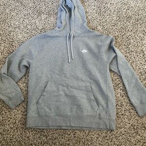 Nike Men's Gray Hoodie